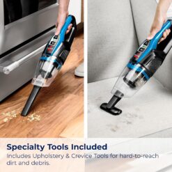 Bissell, 3061 Featherweight Cordless Stick Vacuum, Self-Standing, Electric Blue, Black