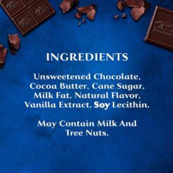 GHIRARDELLI Intensw Dark Chocolate Bar, 86% Cacao, 3.17 Oz Bar (Pack of 12)