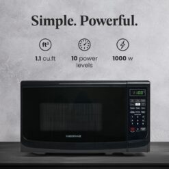 Farberware Classic 0.7 Cu. Ft. Countertop Microwave, Black (FMO07ABTBKA)