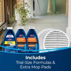 BISSELL Spinwave Cordless Hard Floor Expert Spin Mop Cleaner 18V with washable mop pads for sealed hard floors