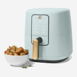 Beautiful 3 Qt Air Fryer with TurboCrisp Technology, Hydrangea by Drew Barrymore