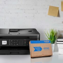 Brother MFC-J1010DW Wireless Color Inkjet Printer, All-In-One, Print, Scan, Copy, Fax (MFCJ1010DW)