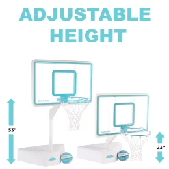 Dunn-Rite Splash and Shoot Pool Basketball Hoop Set