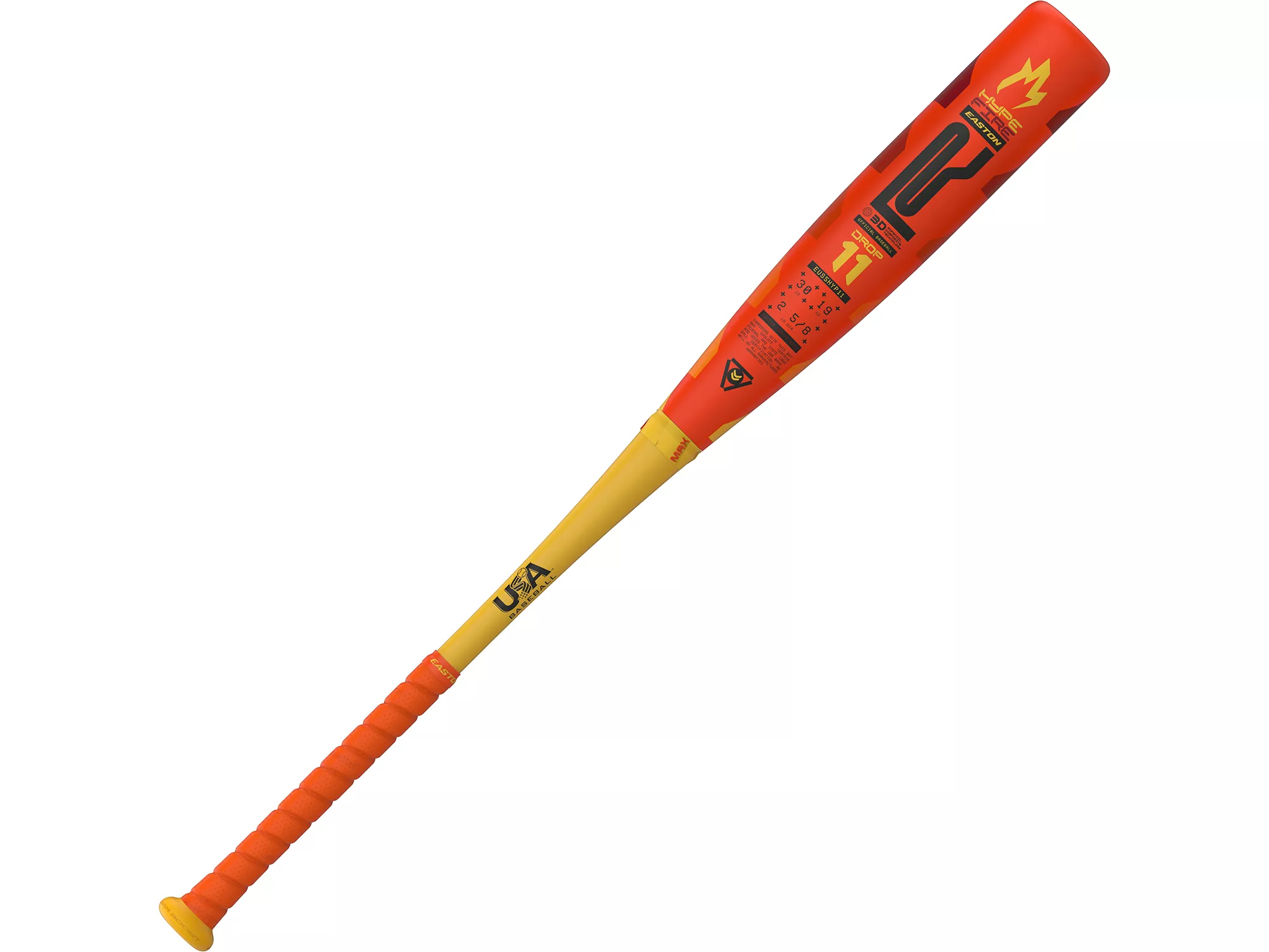Easton Hype Fire USA Youth Bat (-11) 2025, 30"/ 19oz