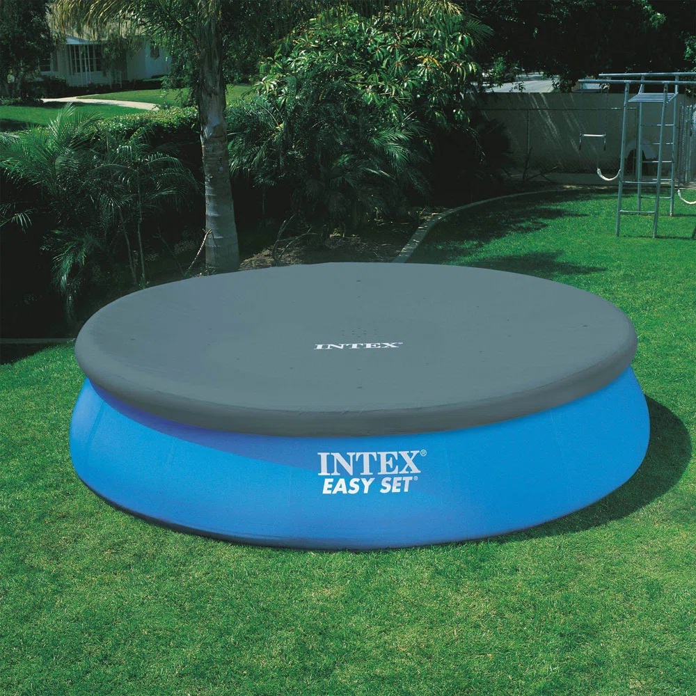 Intex Easy Set Inflatable Kid Swimming Pool with Filter Pump, Size: 15' W x 42" H