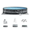 Intex Ultra XTR Frame Round Above Ground Outdoor Swimming Pool Set