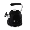 SMEG 50"s Retro Style Whistling Stovetop Kettle, Black