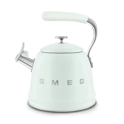 SMEG 50"s Retro Style Whistling Stovetop Kettle, Pastel Green