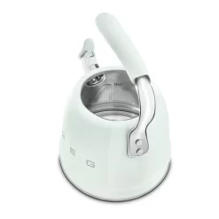 SMEG 50"s Retro Style Whistling Stovetop Kettle, Pastel Green