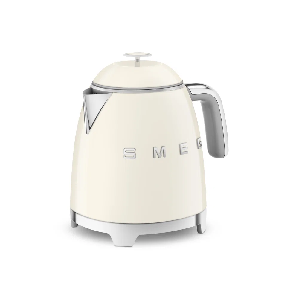 SMEG 50's Retro Style 3-Cup Mini Electric Kettle, Cream