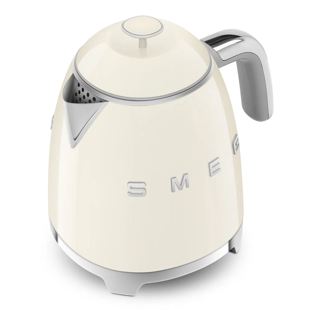 SMEG 50's Retro Style 3-Cup Mini Electric Kettle, Cream