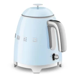SMEG 50's Retro Style 3-Cup Mini Electric Kettle, Pastel Blue