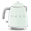 SMEG 50's Retro Style 3-Cup Mini Electric Kettle, Pastel Green