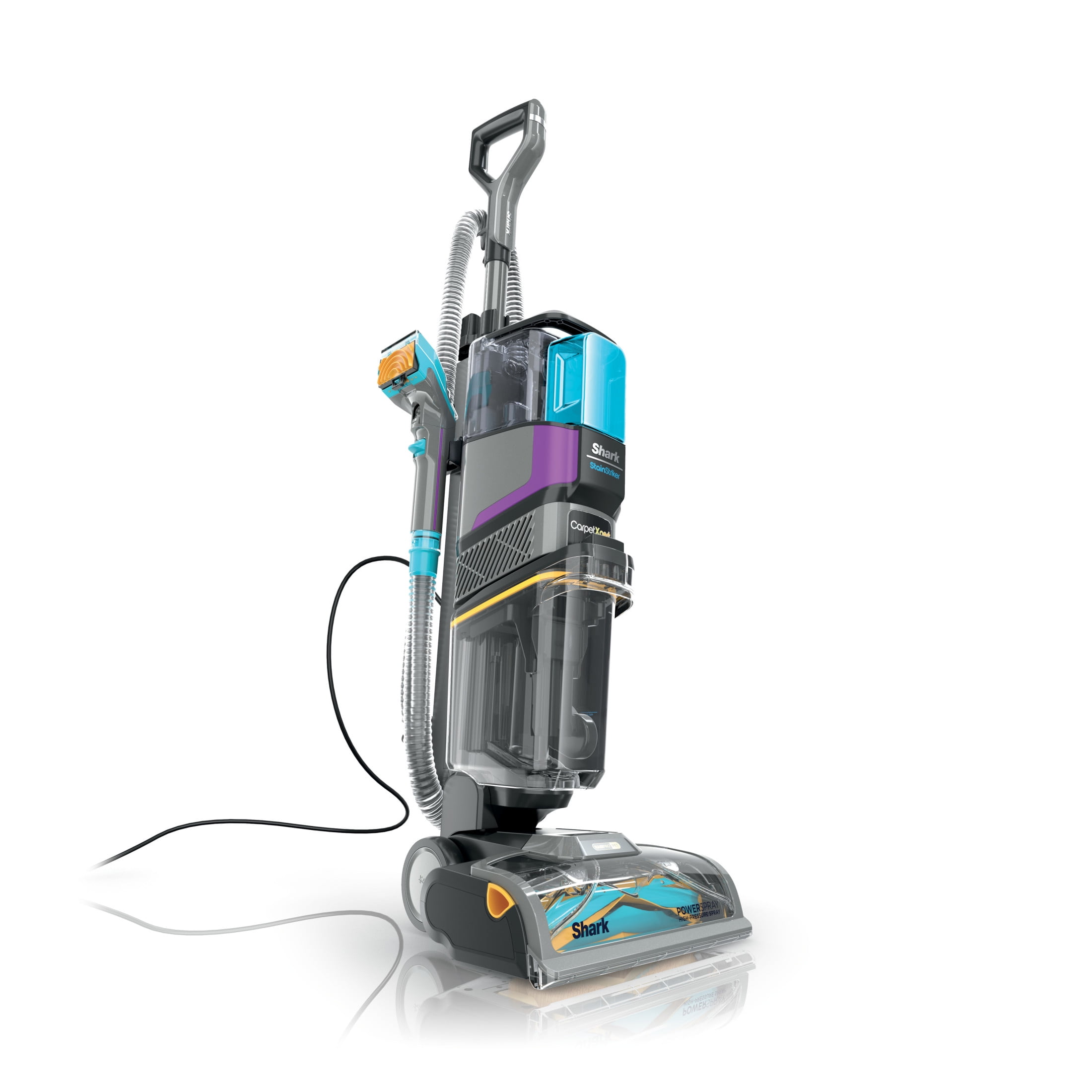 Shark CarpetXpert HairPro with StainStriker, Upright Deep Carpet, Rug & Upholstery Cleaner, Tough Stain, Hair & Odor Remover