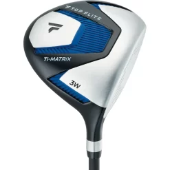 Top Flite 2024 XL Complete Golf Club Set - Left Hand, Regular Flex - Blue/Black