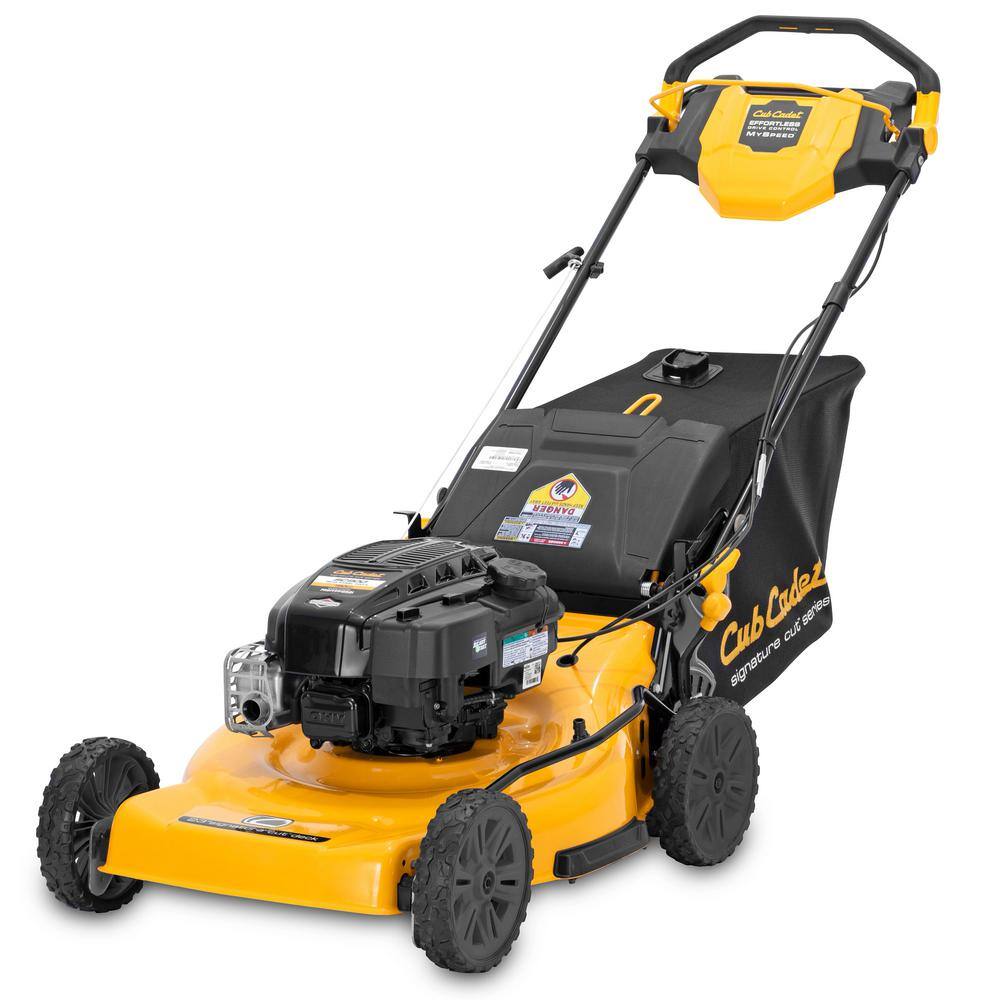 Cub Cadet 23 in. 190cc Briggs and Stratton Engine Rear Wheel Drive 3-in-1 Gas Self Propelled Walk Behind Lawn Mower