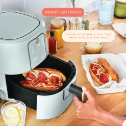 Beautiful 3 Qt Air Fryer with TurboCrisp Technology, Hydrangea by Drew Barrymore