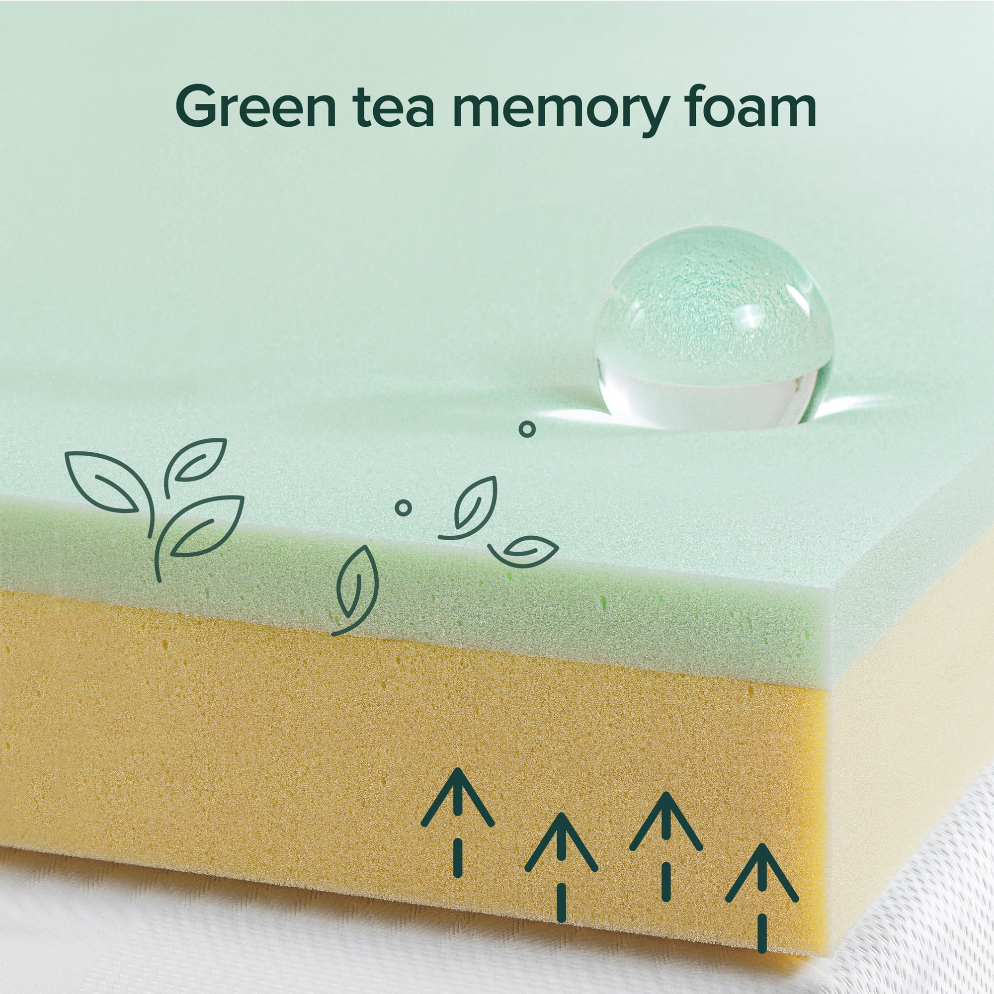 Zinus Spa Sensations Serenity 8" Memory Foam Mattress, King
