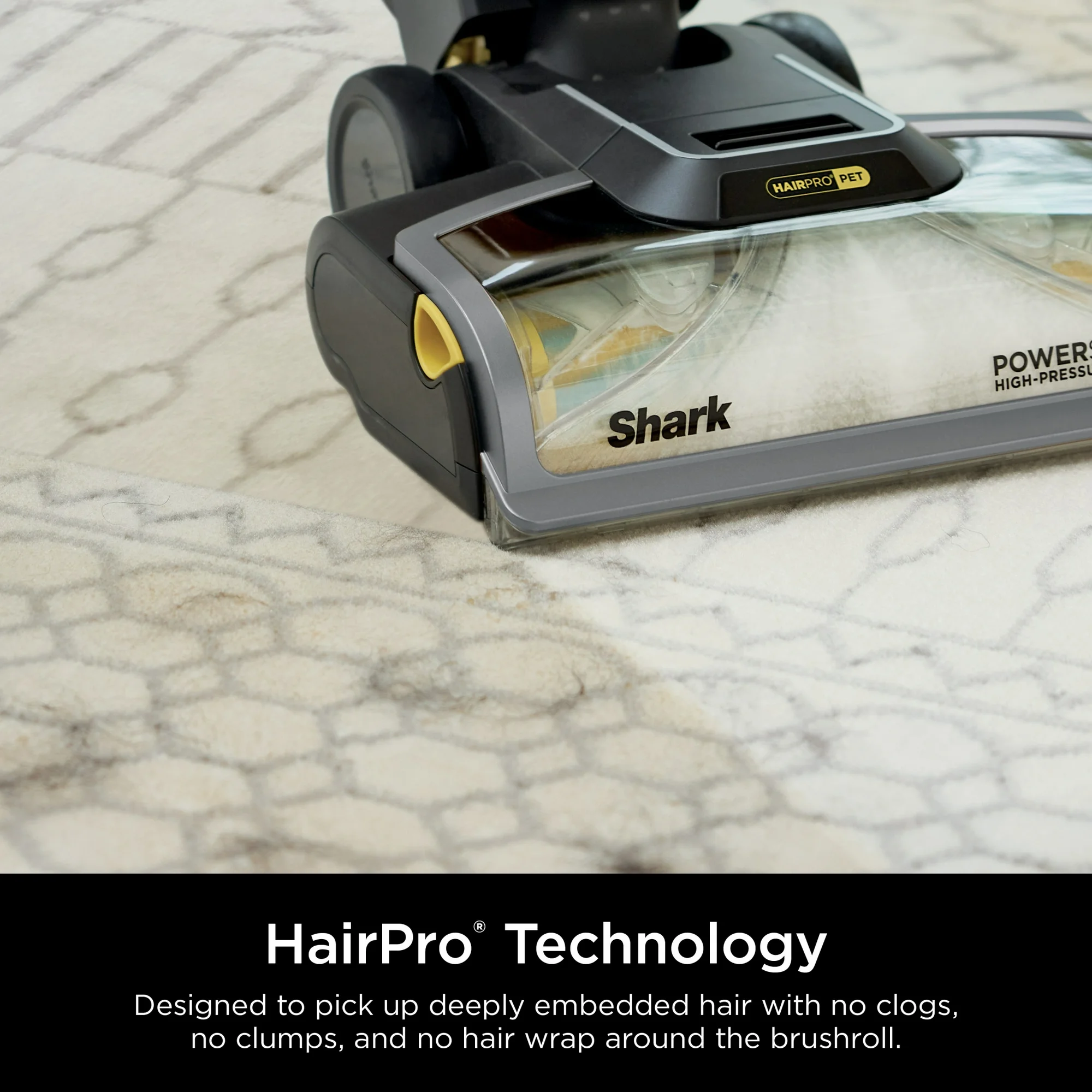 Shark CarpetXpert HairPro with StainStriker, Upright Deep Carpet, Rug & Upholstery Cleaner, Tough Stain, Hair & Odor Remover