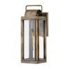 Hinkley Sag Harbor 1 -Light 16.25-in H Brushed Bronze Hardwired Outdoor Wall Light