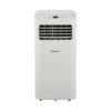 Hisense 6000 BTU DOE ( 115-Volts ) White Vented Portable Air Conditioner Remote Control Included Cools 250-Sq. Feet