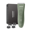 MANSPOT Manscape Pubic Hair Trimmer for Men and Women, Electric Ball Trimmer Pubic Trimmer Shaver, Green