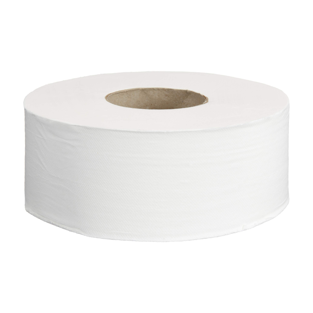 AmazonCommercial 2-Ply White 9' Jumbo Roll Toilet Paper/Bath Tissue (416972), Bulk for Business, 1000 feet per Roll (12 Rolls)
