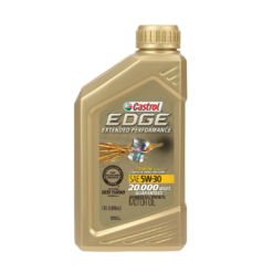 Castrol EDGE Extended Performance 5W-30 Advanced Full Synthetic Motor Oil, 1 Quart, Pack of 6