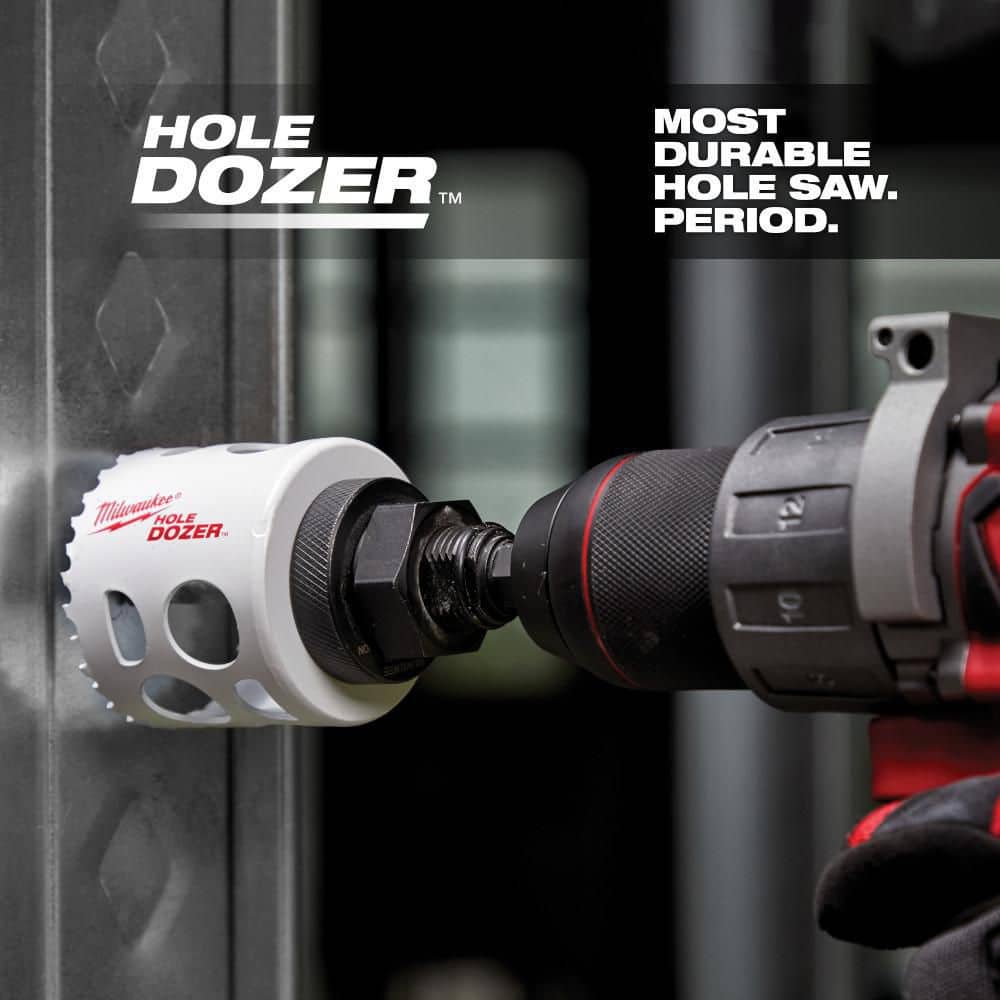 Milwaukee Hole Dozer Bi-Metal Hole Saw Kit (8-Piece) 49-22-4019