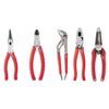 Milwaukee Electrician's Pliers Hand Tool Set (5-Piece) 48-22-6331-48-22-6100-48-22-3079