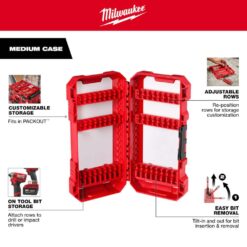 Milwaukee Cobalt Red Helix Twist Drill Bit Set for Drill Drivers (23-Piece) 48-89-2338