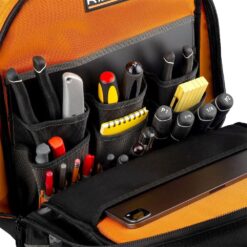 RIDGID 15 in. 55 Pocket Professional Grade Tool Backpack RD65180-TH