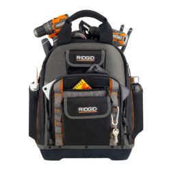 RIDGID 15 in. 55 Pocket Professional Grade Tool Backpack RD65180-TH