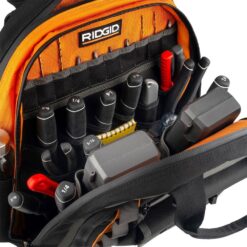 RIDGID 15 in. 55 Pocket Professional Grade Tool Backpack RD65180-TH
