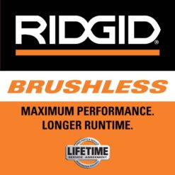 RIDGID 18V Brushless 12 in. Electric Battery Chainsaw (Tool Only) R01101B