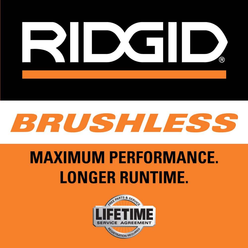 RIDGID 18V Brushless 12 in. Electric Battery Chainsaw (Tool Only) R01101B