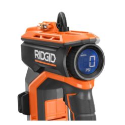 RIDGID 18V Cordless Portable Inflator Kit with 2.0 Ah Battery and Charger R87044K
