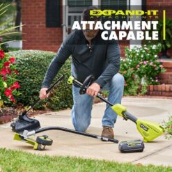 RYOBI 40V 15 in. Expand-It Cordless Battery Attachment Capable String Trimmer (Tool Only) RY40ST01B