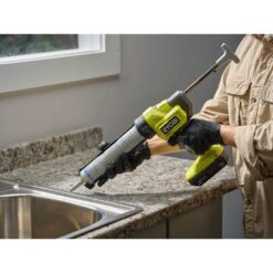 RYOBI ONE+ 18V Cordless 10 oz. Caulk & Adhesive Gun Kit with 1.5 Ah Battery and Charger PCL901K1
