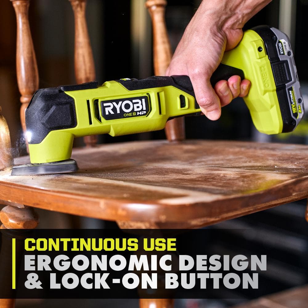 RYOBI ONE+ HP 18V Brushless Cordless Oscillating Multi-Tool (Tool Only) PBLMT51B