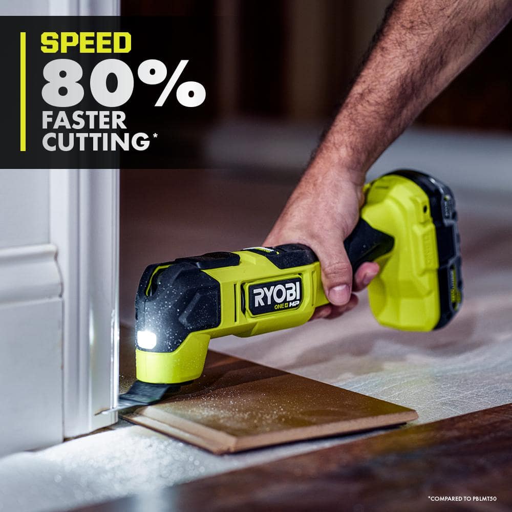 RYOBI ONE+ HP 18V Brushless Cordless Oscillating Multi-Tool (Tool Only) PBLMT51B
