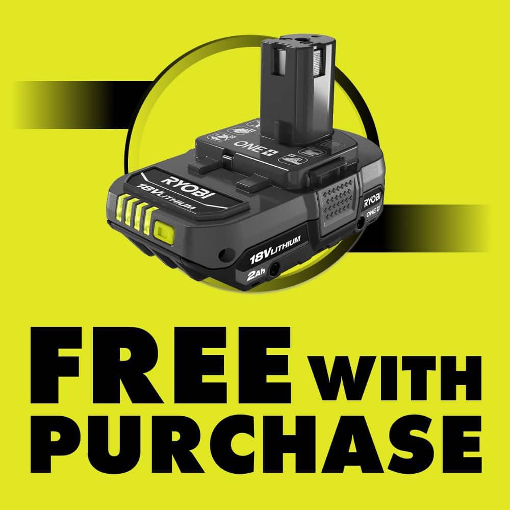 RYOBI ONE+ 18V Cordless Multi-Tool with FREE ONE+ 18V 2.0 Ah Lithium-Ion Battery PCL430B-PBP006