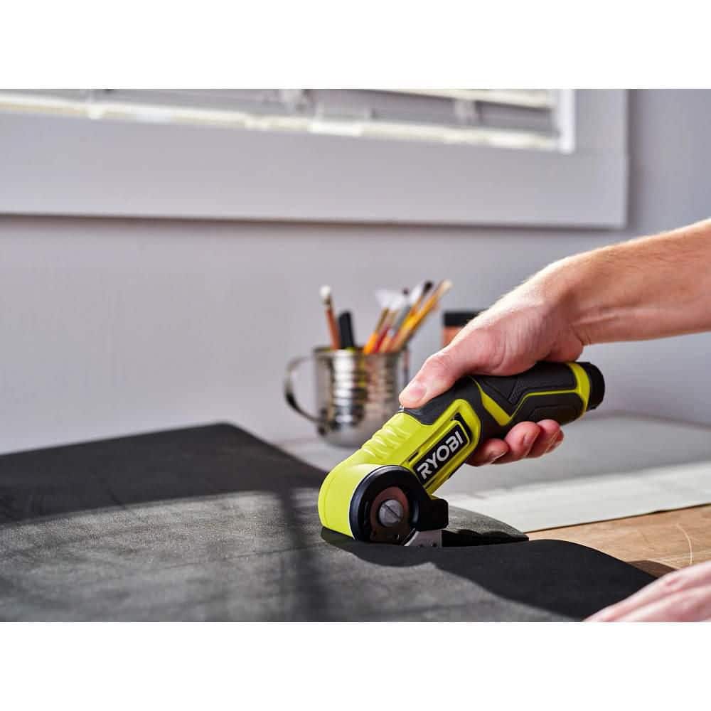 RYOBI USB Lithium Power Cutter Kit with 2.0 Ah USB Lithium Battery and Charging Cable FVC51K