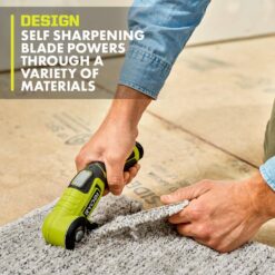 RYOBI USB Lithium Power Cutter Kit with 2.0 Ah USB Lithium Battery and Charging Cable FVC51K