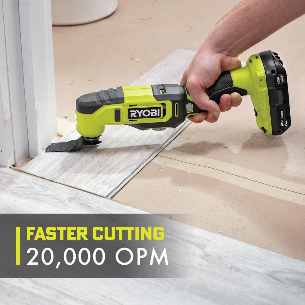 RYOBI ONE+ 18V Cordless 2-Tool Combo Kit with Multi-Tool and 5 in. Random Orbit Sander (Tools Only) PCL1207N