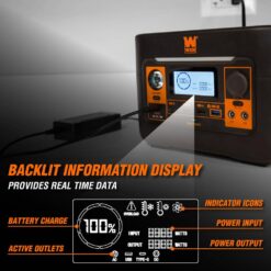 WEN 300-Watt 269-Watt Lithium-Ion Power Station and Battery-Powered Inverter Generator PP300i