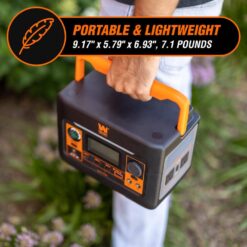 WEN 300-Watt 269-Watt Lithium-Ion Power Station and Battery-Powered Inverter Generator PP300i