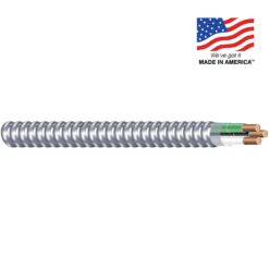 Southwire Armorlite 25-Feet 10 / 2 Solid Aluminum MC (Metal Clad) Cable