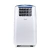 NewAir 8532 BTU DOE ( 115-Volts ) White/gray Vented Portable Air Conditioner with Heater Remote Control Included Cools 525-Sq. Feet