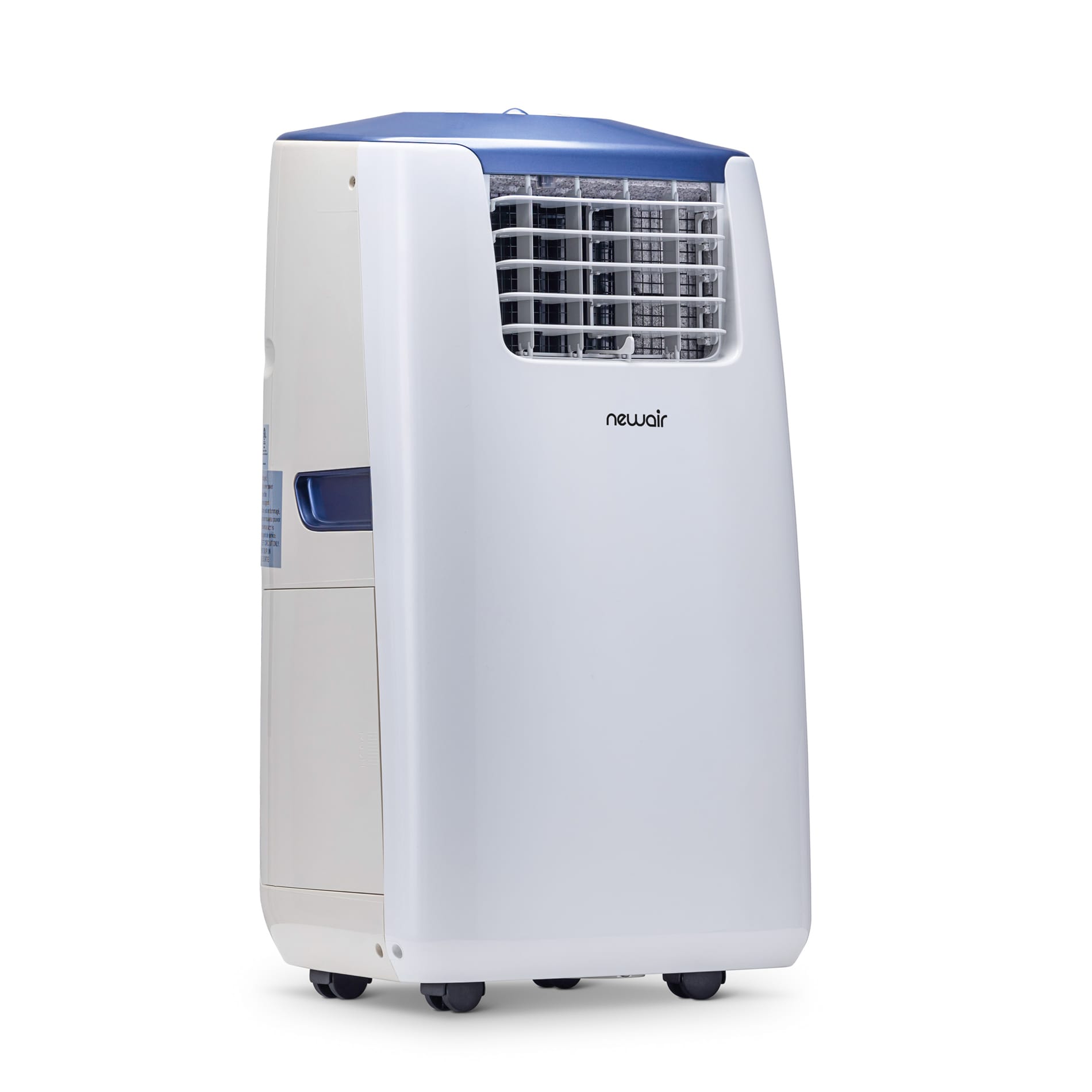 NewAir 8532 BTU DOE ( 115-Volts ) White/gray Vented Portable Air Conditioner with Heater Remote Control Included Cools 525-Sq. Feet